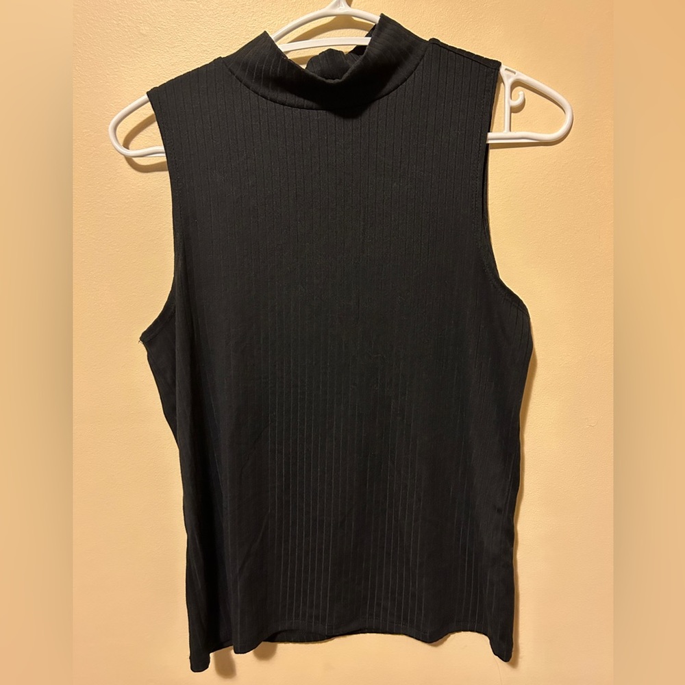 Lot of 2 Eye Candy Mock neck tanks